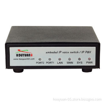 First Kind Hosted IP-based PBX System, Easy for Personal Use 2-port VoIP ATA